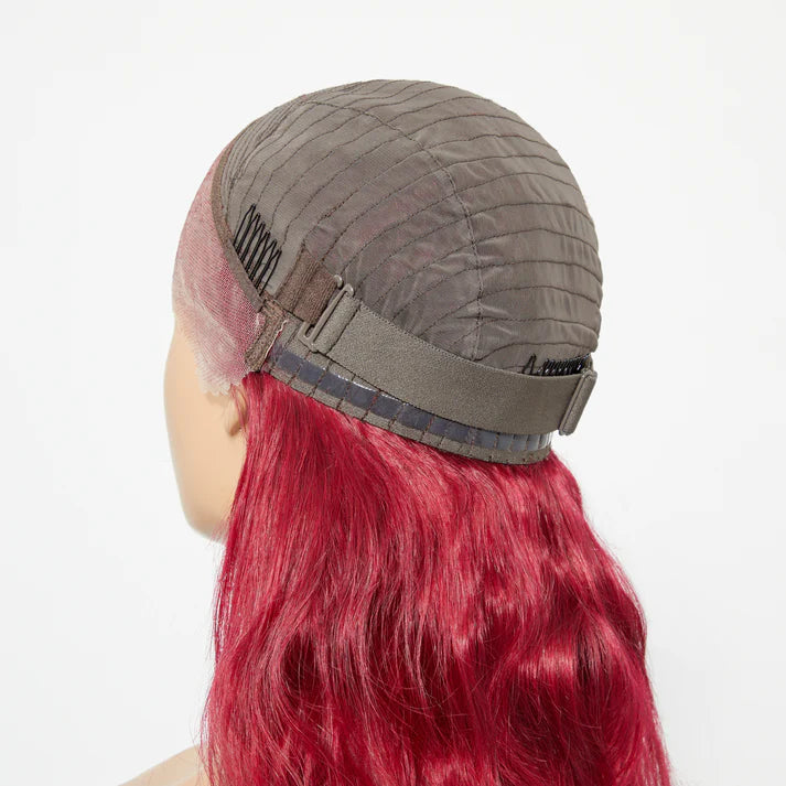 150% Density 13x4 Pre-Plucked Free Part Lace Frontal Wig Body Wave 24 Inches 99J