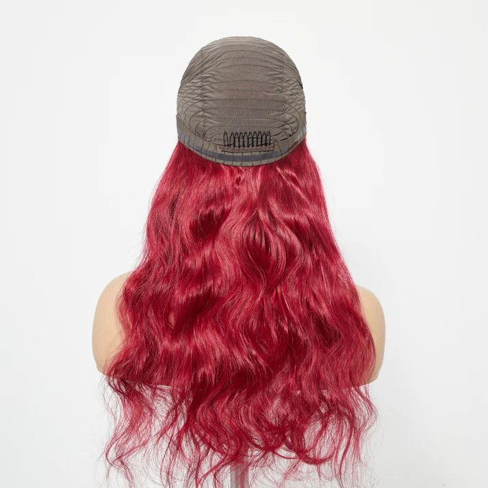 150% Density 13x4 Pre-Plucked Free Part Lace Frontal Wig Body Wave 24 Inches 99J