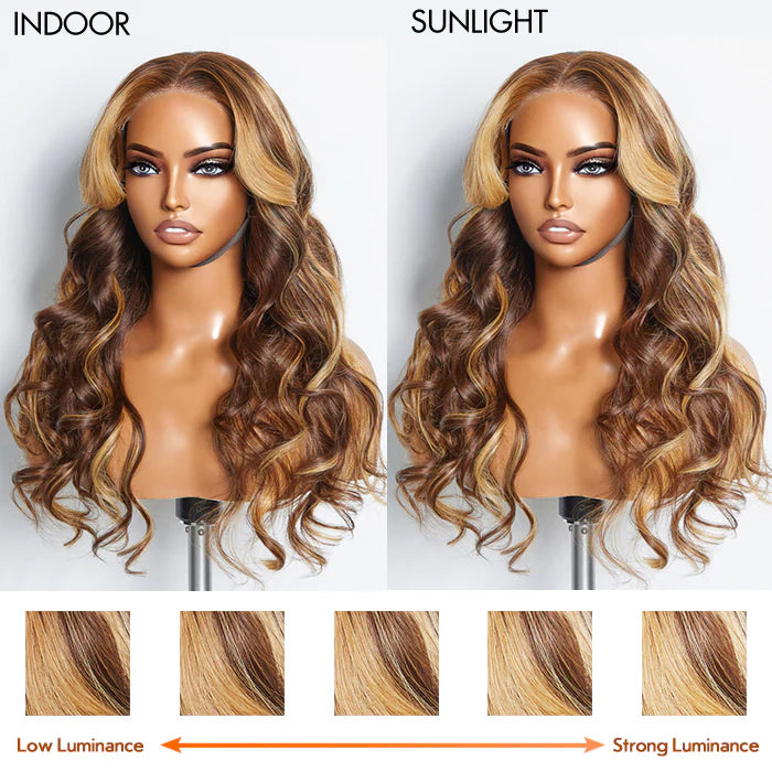 ✨ Wear and Go Glueless 150% Density 5x5 Lace Closure Wig #4/27 Body Wave ✨