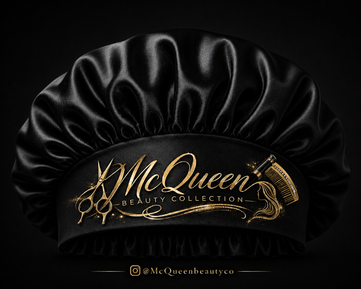 ✨ McQueen Beauty Collection Signature Satin Bonnet ✨
