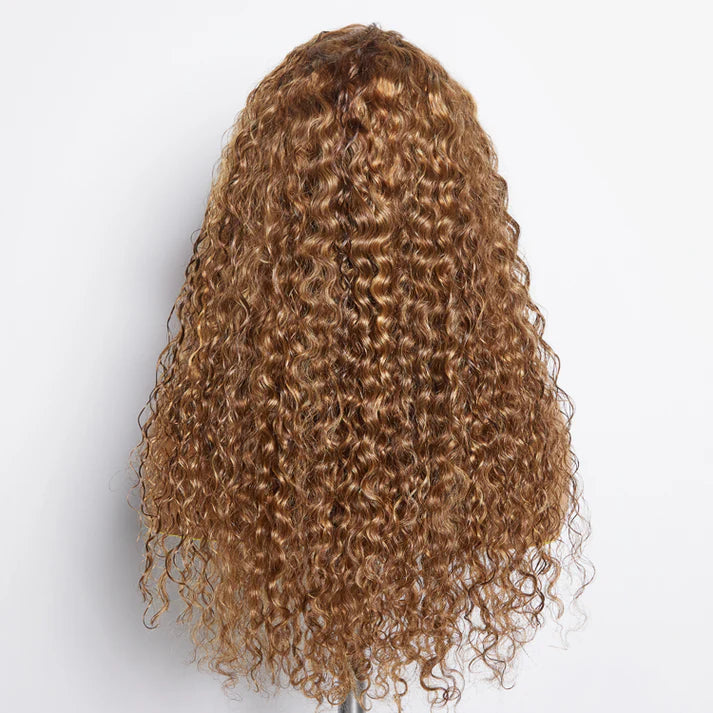 ✨ 150% Density 13x4 Pre-Plucked Lace Frontal Wig Water Wave ✨